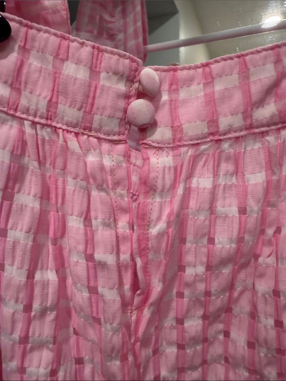 THML Pink Ruffle Strap Tank Top - Picture 5 of 6